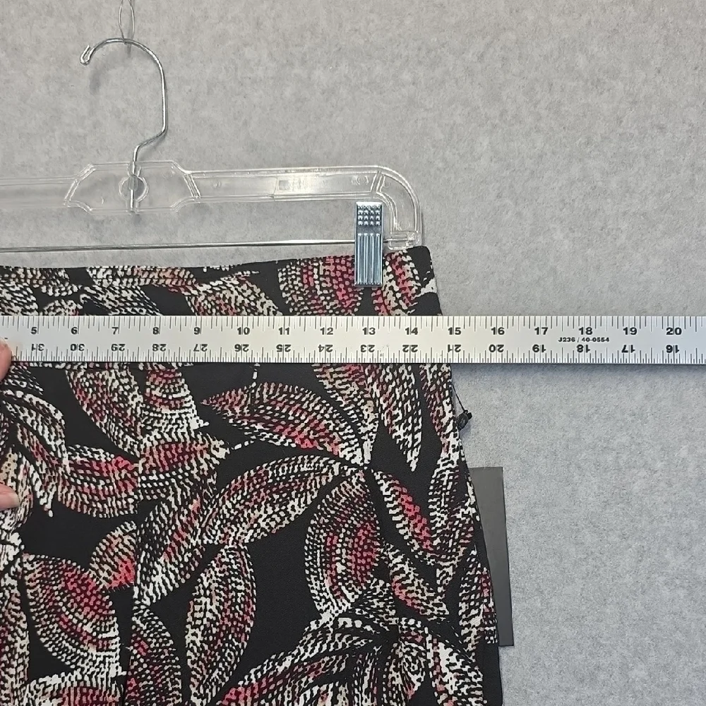 Jones New York Abstract Print Wide Leg Pants Size XS NWT